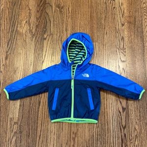 North Face reversible fleece lined jacket